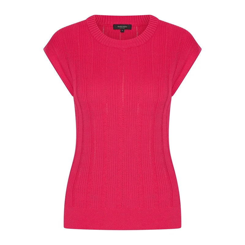 Dames Trui CS11-25207 Claudia Strater FUCHSIA