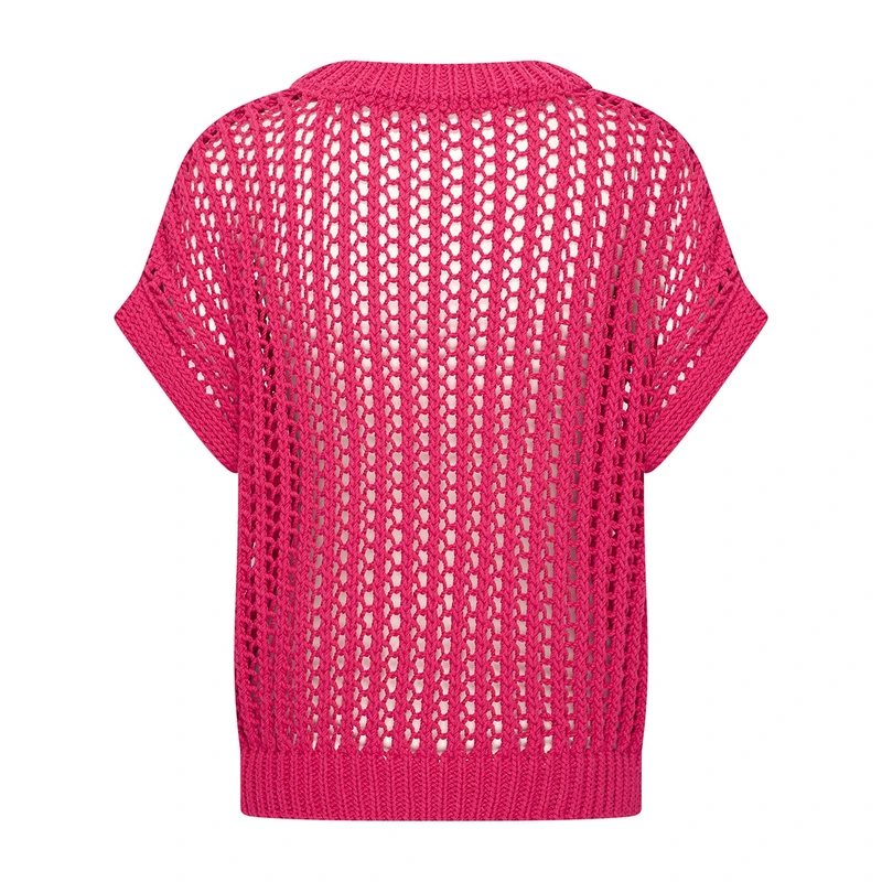 Dames Trui CS11-25209 Claudia Strater FUCHSIA