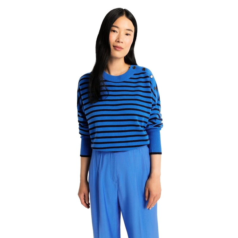 Dames Trui CS23-11567 Claudia Strater ROYAL BLUE