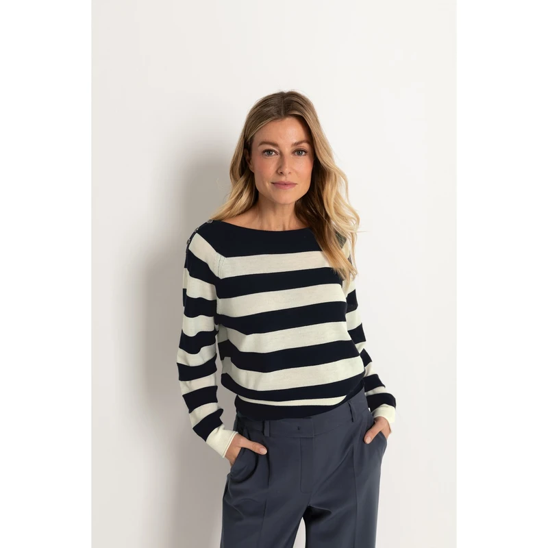 Dames Trui CS24-11503 Claudia Strater NAVY