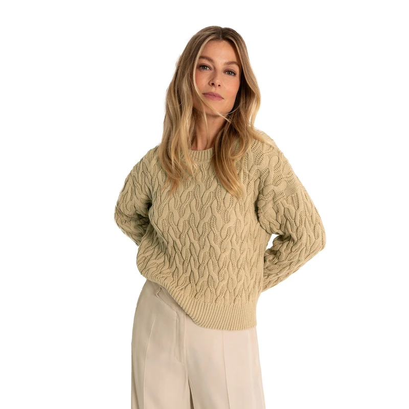 Dames Trui CS24-11505 Claudia Strater BEIGE