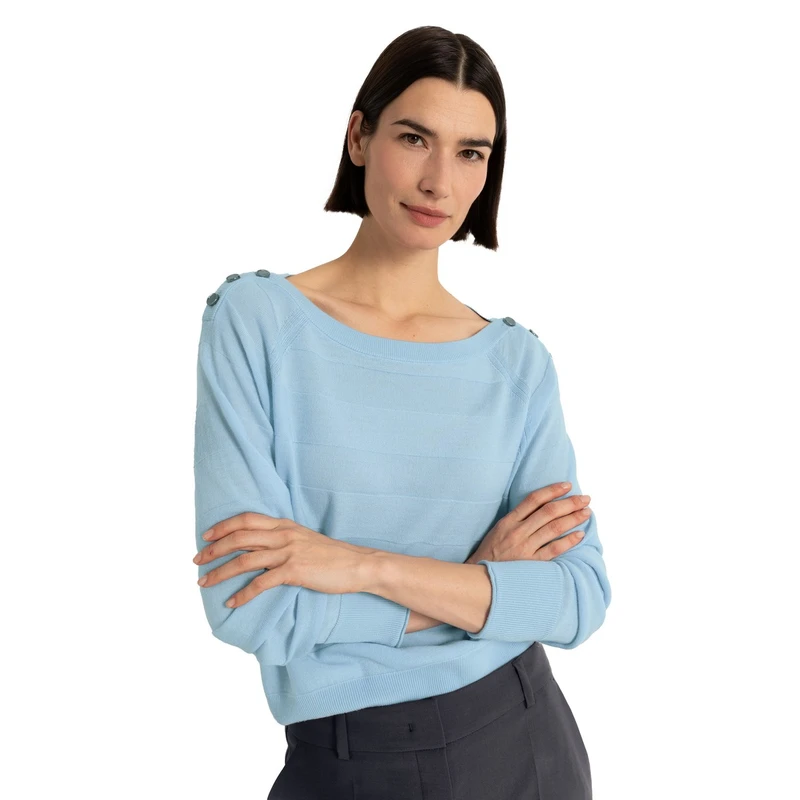 Dames Trui CS24-11507 Claudia Strater BLEU