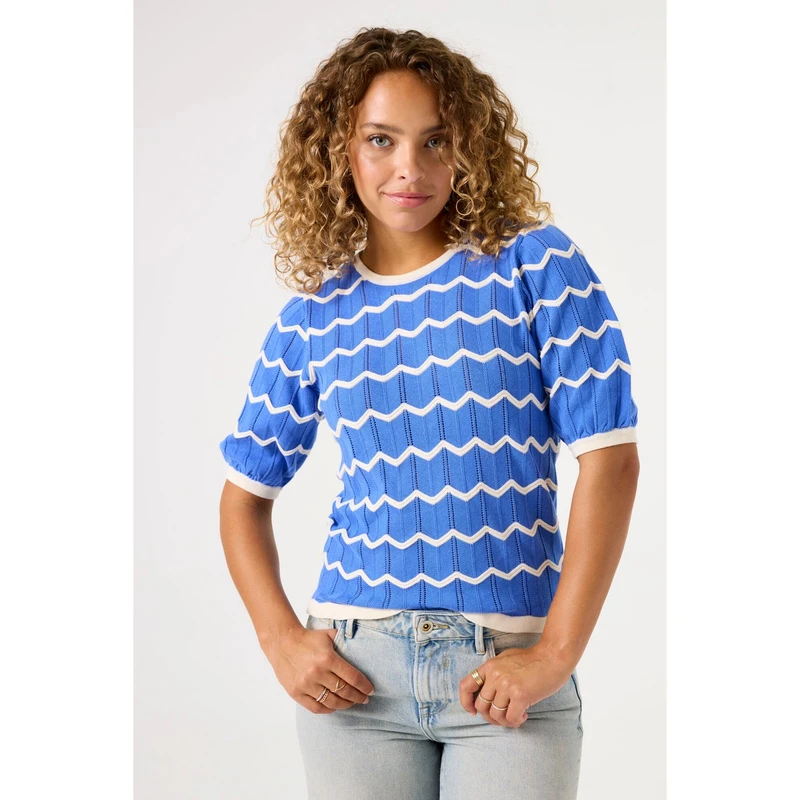 Dames Trui D50044 Garcia BLEU