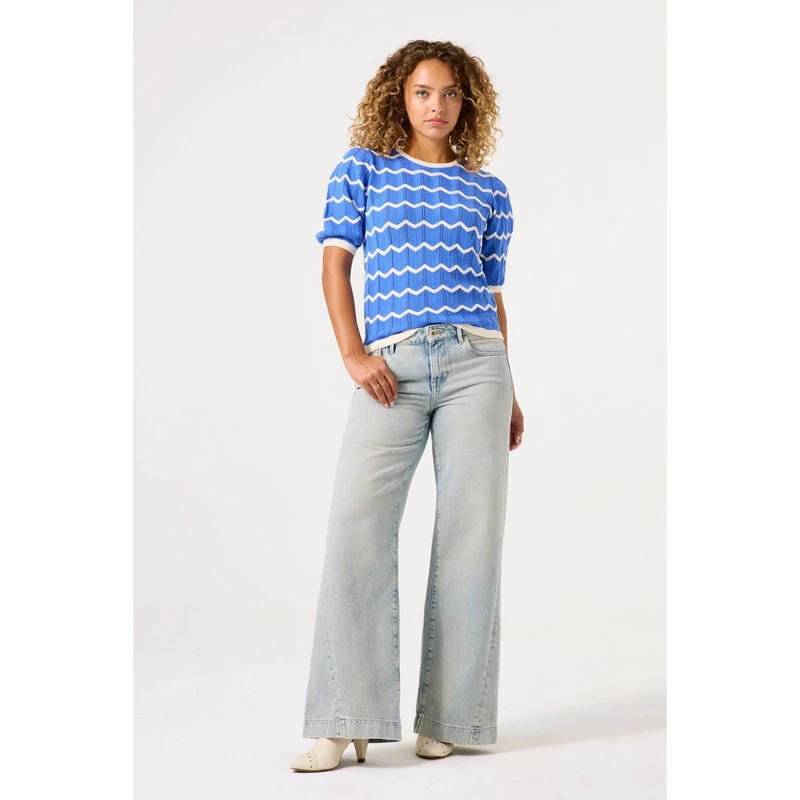 Dames Trui D50044 Garcia BLEU