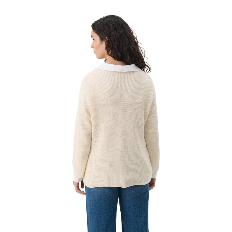 Dames Trui EtronaPW PU Part Two OFF-WHITE