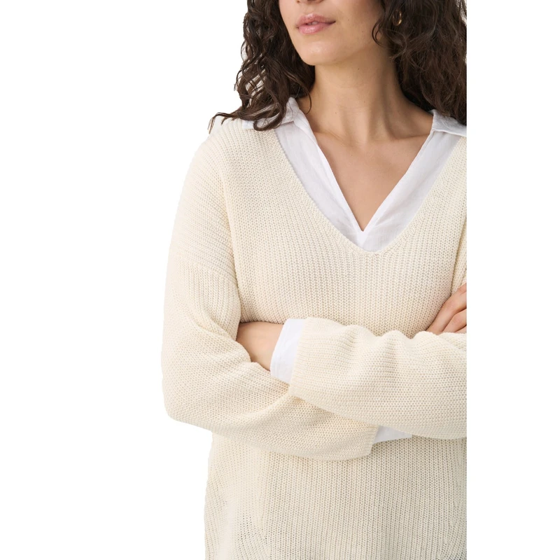 Dames Trui EtronaPW PU Part Two OFF-WHITE