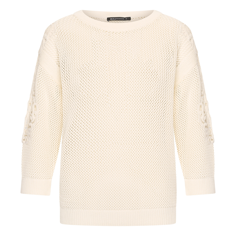 Dames Trui EX11-24006 Expresso ECRU