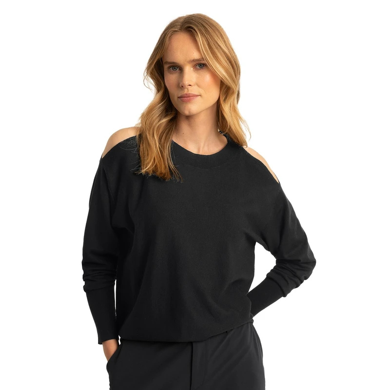 Dames Trui EX11-25024 Expresso ZWART