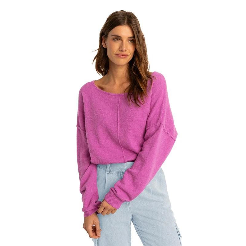 Dames Trui EX11-25029 Expresso CERISE