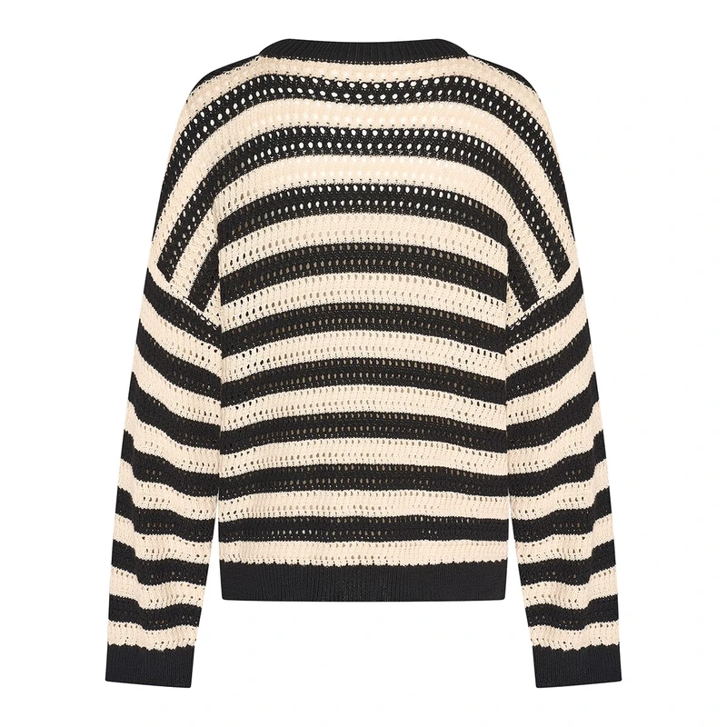 Dames Trui EX11-25055 Expresso ZWART