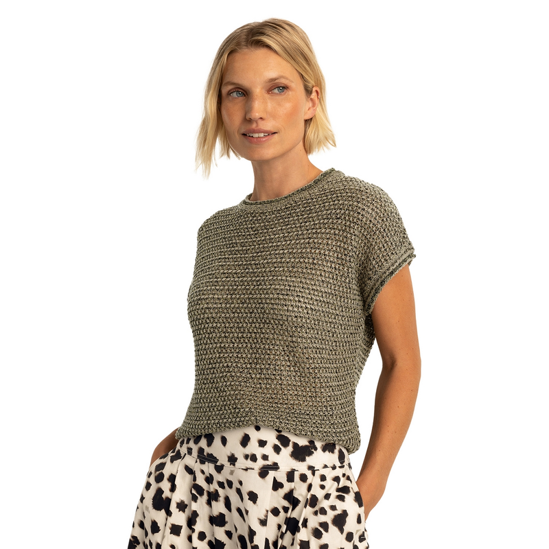 Dames Trui EX11-25298 Expresso OLIJF