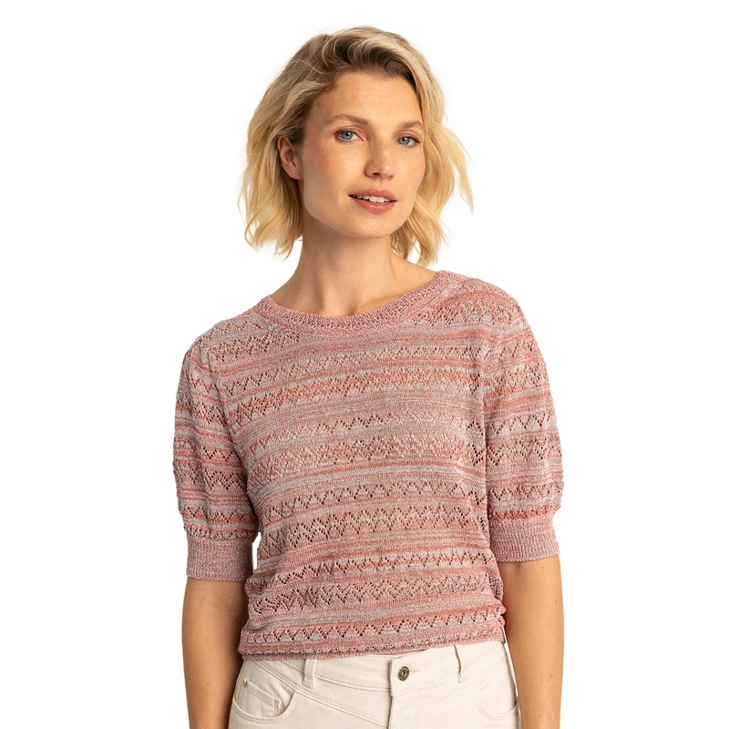 Dames Trui EX11-25329 Expresso KORAAL