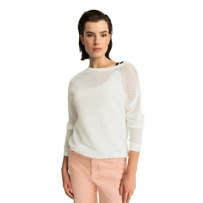 Dames Trui EX23-11005 Expresso OFF-WHITE