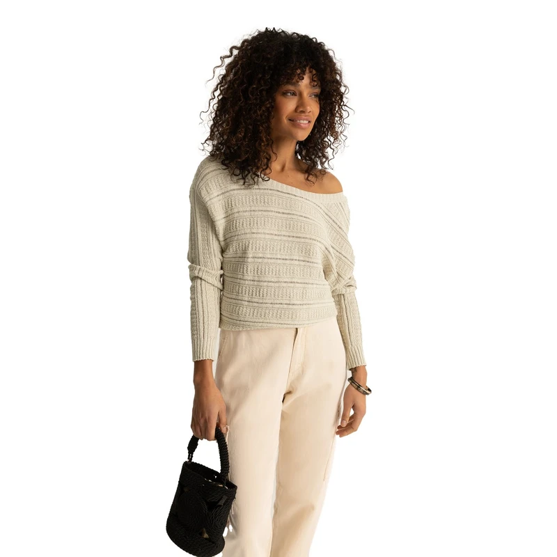 Dames Trui EX23-11020 Expresso ZAND