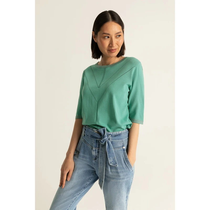 Dames Trui EX23-11032 Expresso MINT