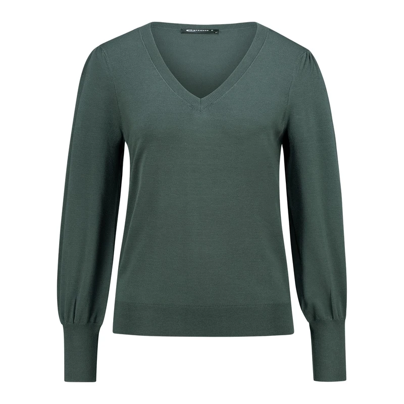 Dames Trui EX23-11034 Expresso KHAKIGROEN