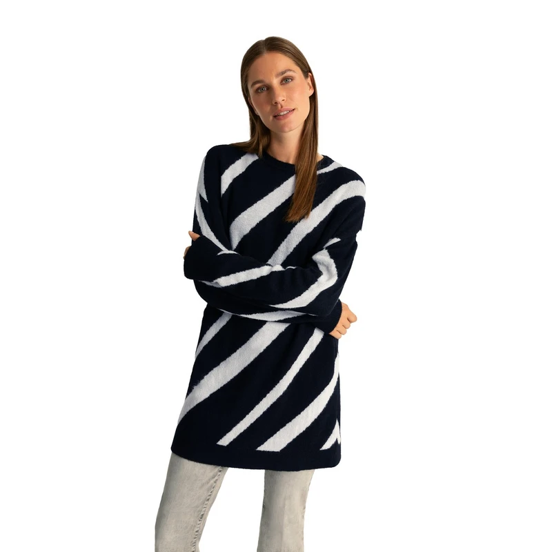 Dames Trui EX23-11038 Expresso ZWART