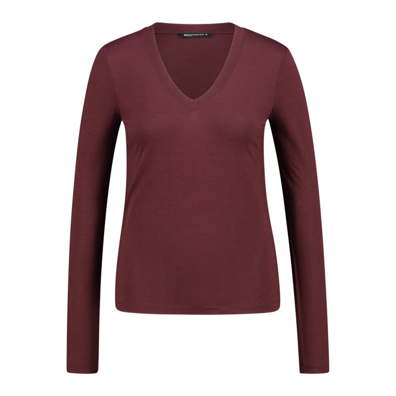 Dames Trui EX23-13103 Expresso WINE