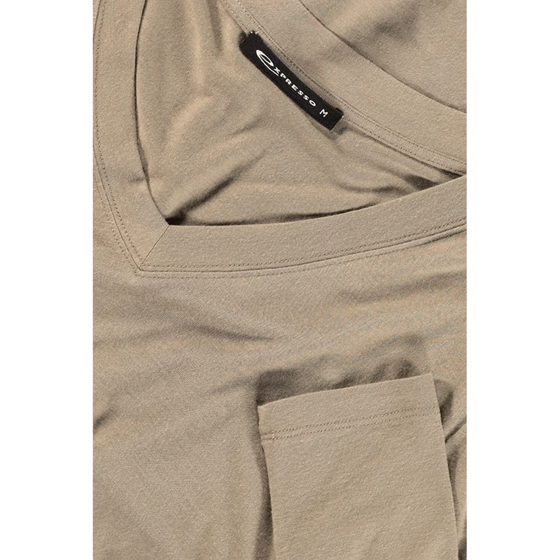 Dames Trui EX23-13103 Expresso TAUPE