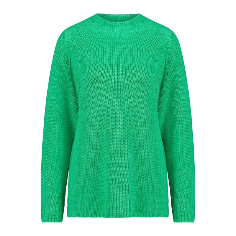 Dames Trui EX24-11002 Expresso APPELGROEN
