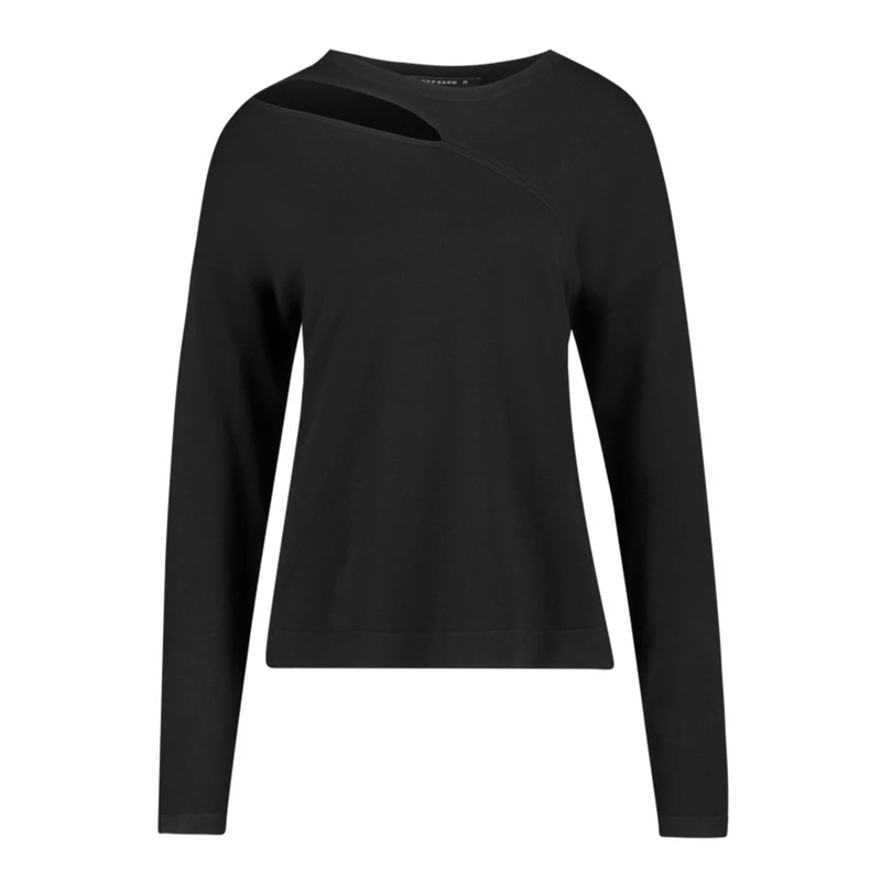Dames Trui EX24-11008 Expresso ZWART