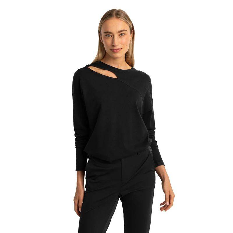 Dames Trui EX24-11008 Expresso ZWART