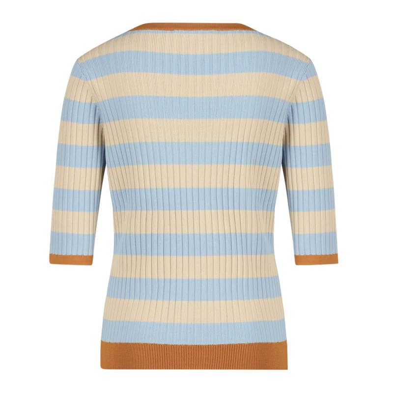 Dames Trui EX24-11011 Expresso BLEU