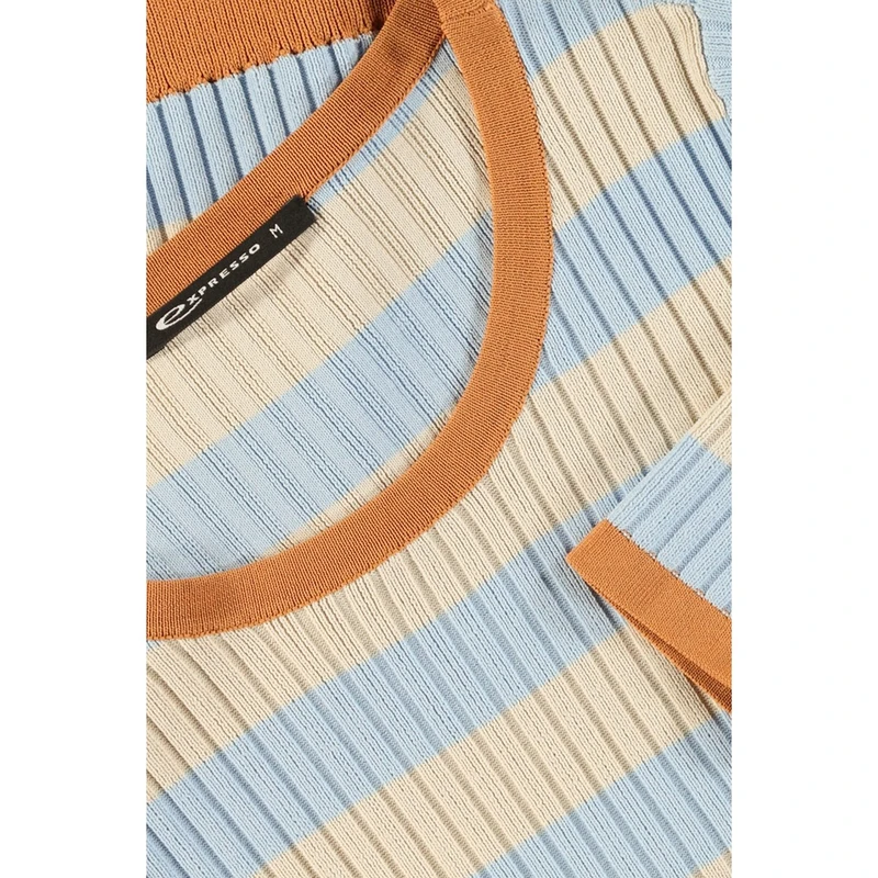 Dames Trui EX24-11011 Expresso BLEU