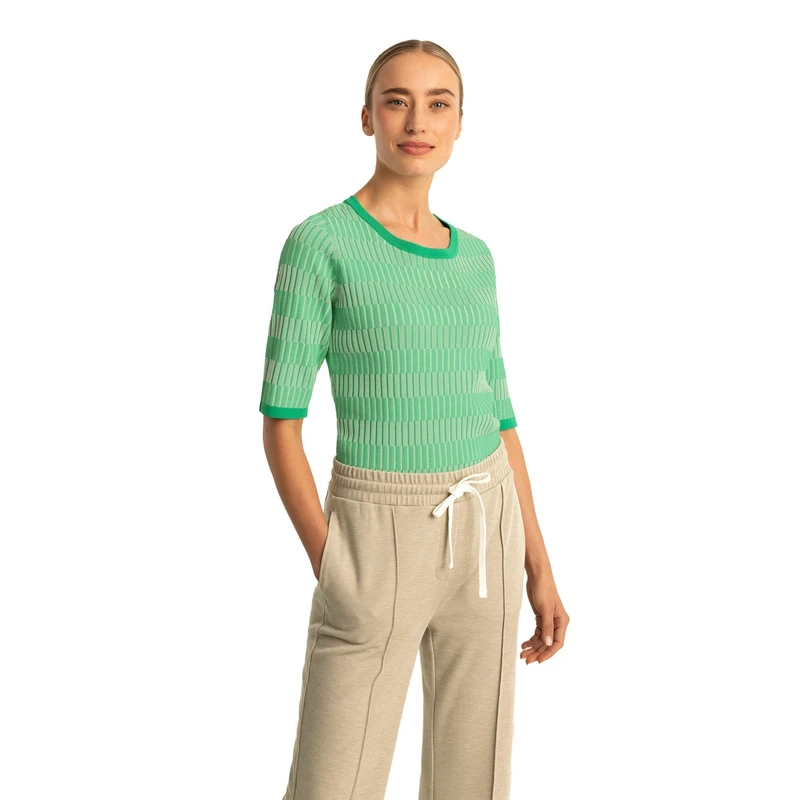 Dames Trui EX24-11037 Expresso MINT