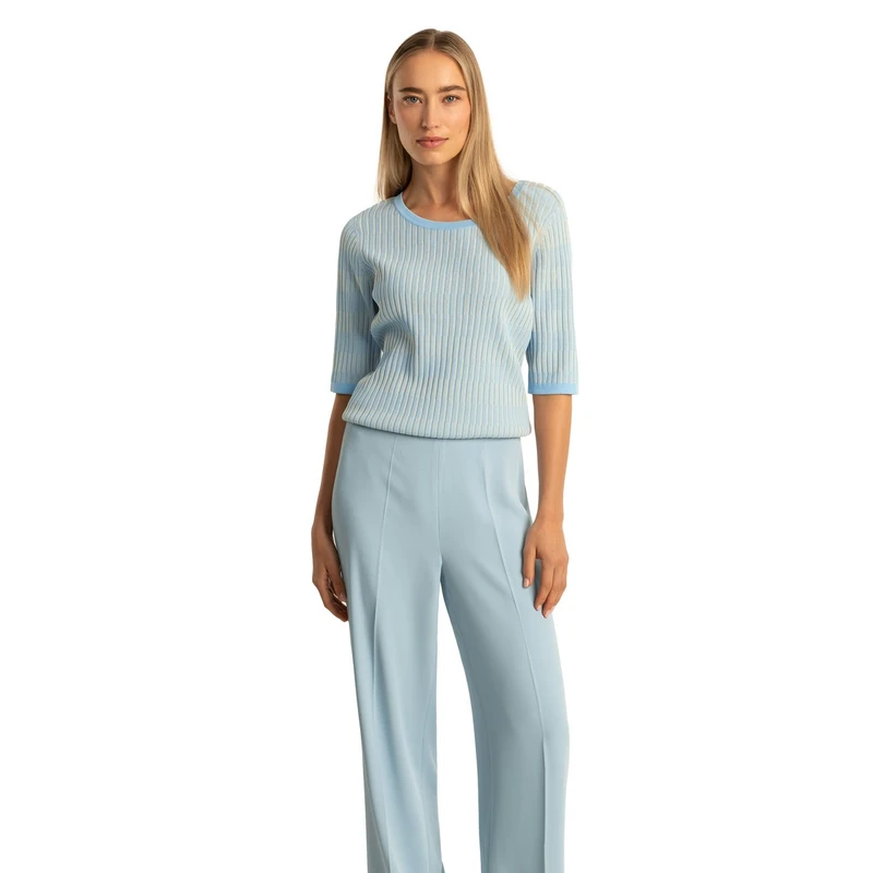 Dames Trui EX24-11037 Expresso BLEU