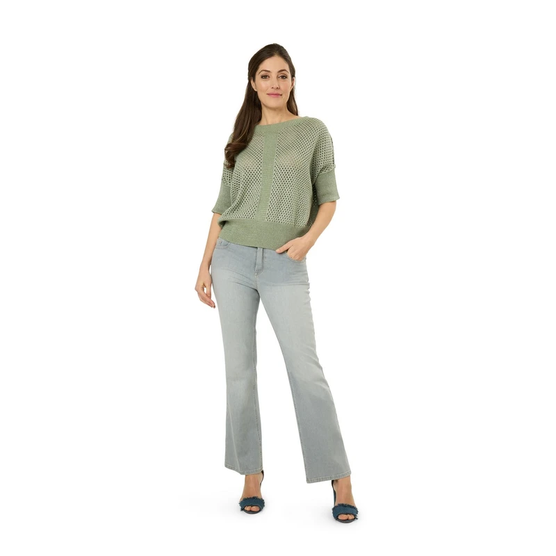 Dames Trui Femke Gardeur Collectie KHAKIGROEN
