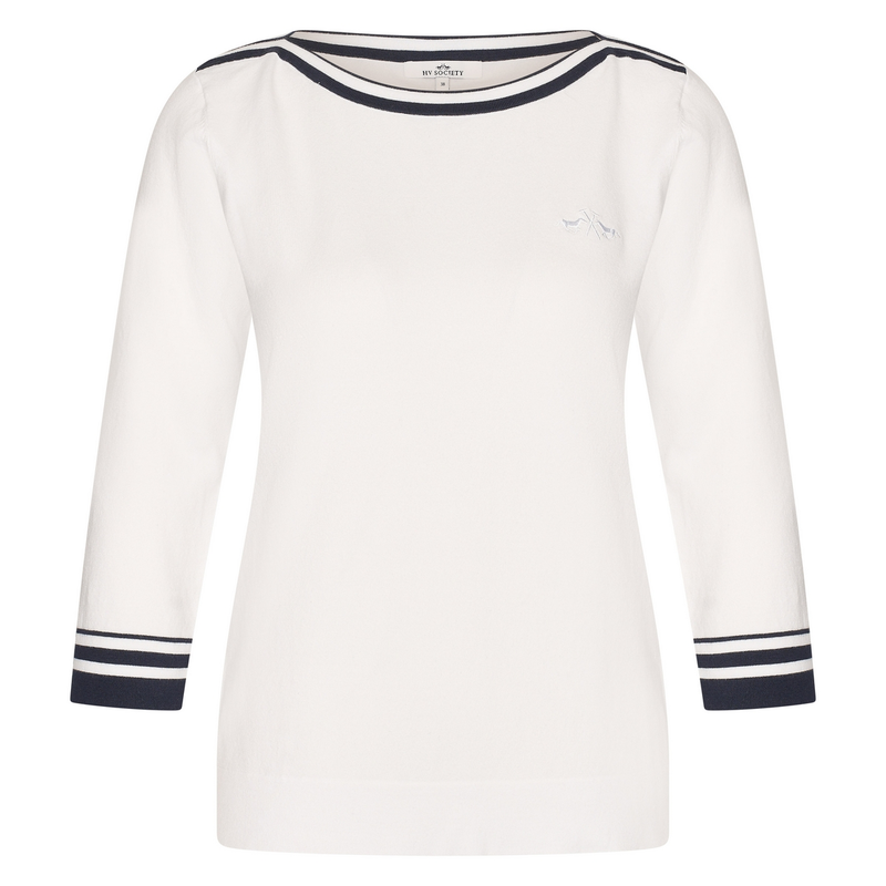Dames Trui HVSJacy HV Society WHITE DENIM