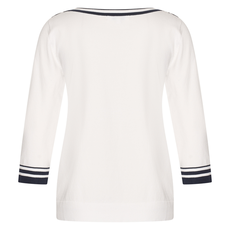 Dames Trui HVSJacy HV Society WHITE DENIM