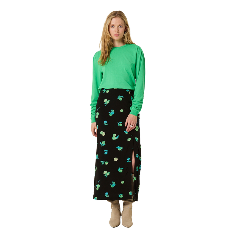 Dames Trui Molly Scrunch Fabienne Chapot APPELGROEN