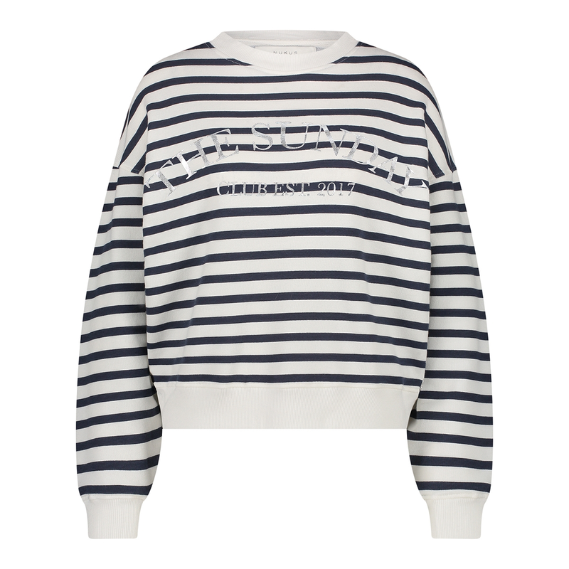 Dames Trui NOA PULLOVER Nukus BLAUW DESSIN