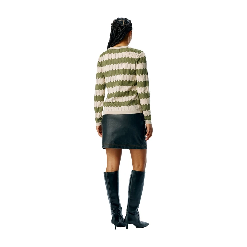 Dames Trui OBJEBBA Object BRUIN DESSIN