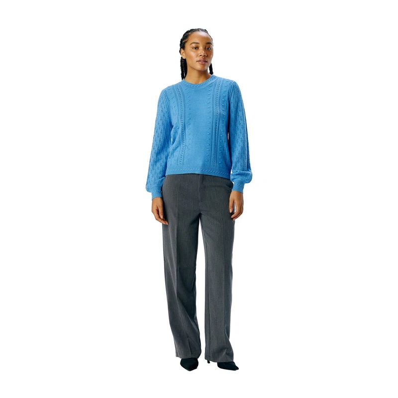 Dames Trui OBJINGE Object BLEU
