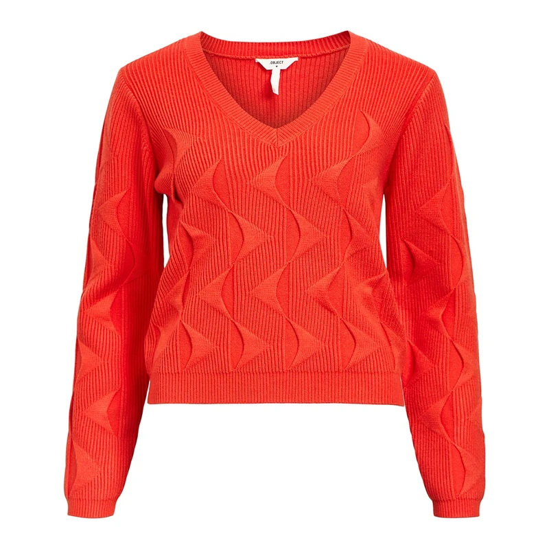 Dames Trui OBJLILU Object ROOD