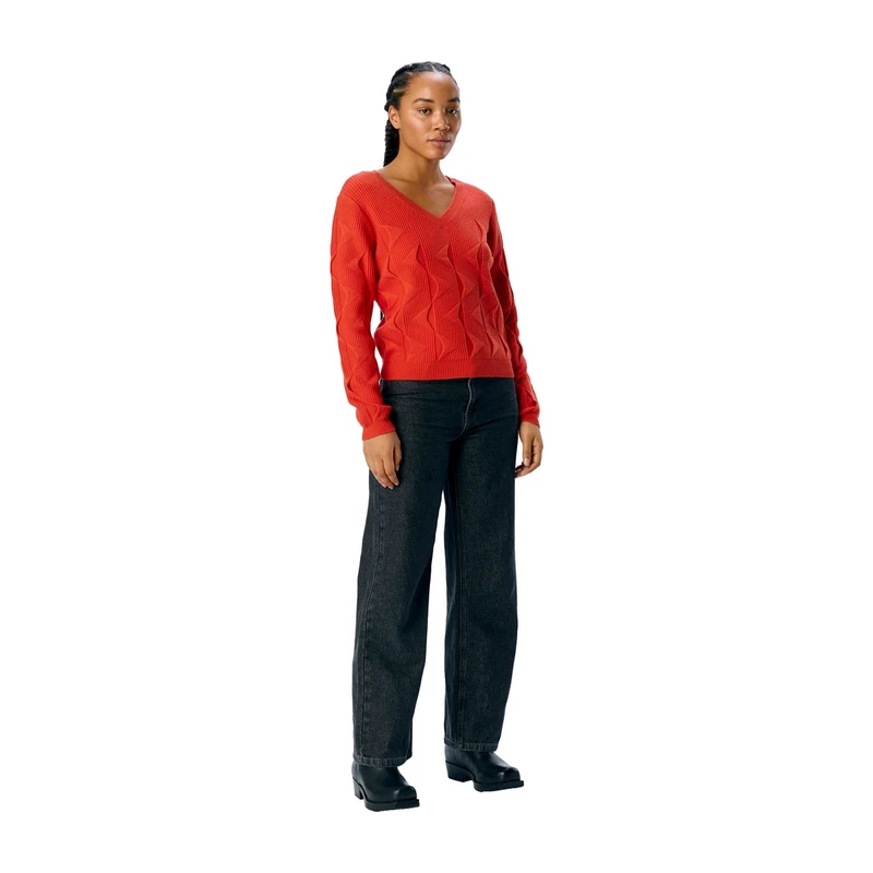 Dames Trui OBJLILU Object ROOD