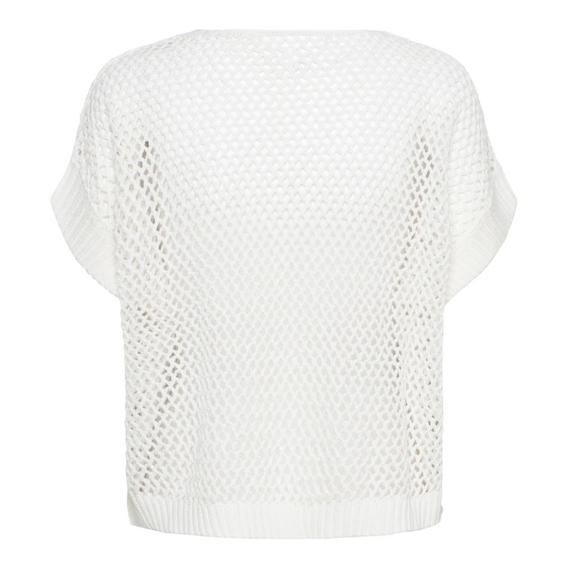Dames Trui PU131 &CO Woman OFF-WHITE