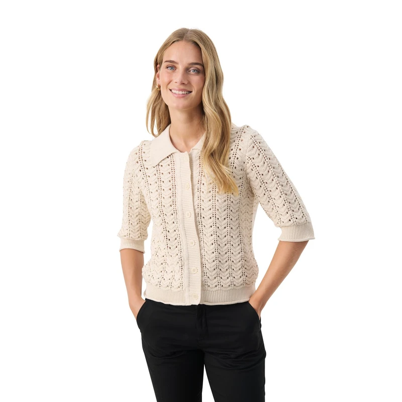 Dames Trui Rhoda Part Two ECRU