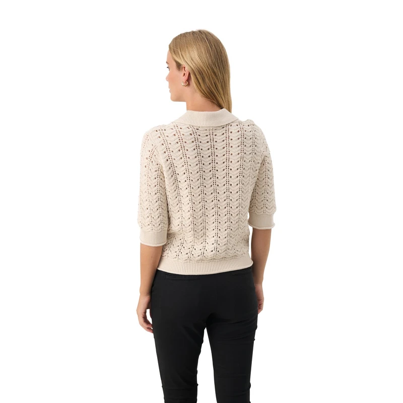 Dames Trui Rhoda Part Two ECRU