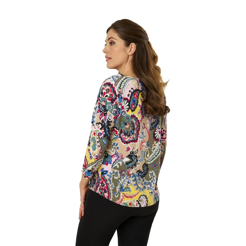 Dames Trui Rosia ottoman printed paisley Gardeur Collectie DIVERSE KLEUREN