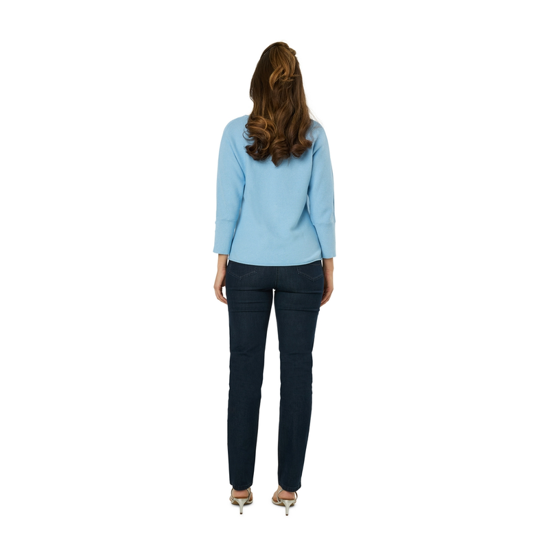 Dames Trui slk20-8742 Les Copines BLEU