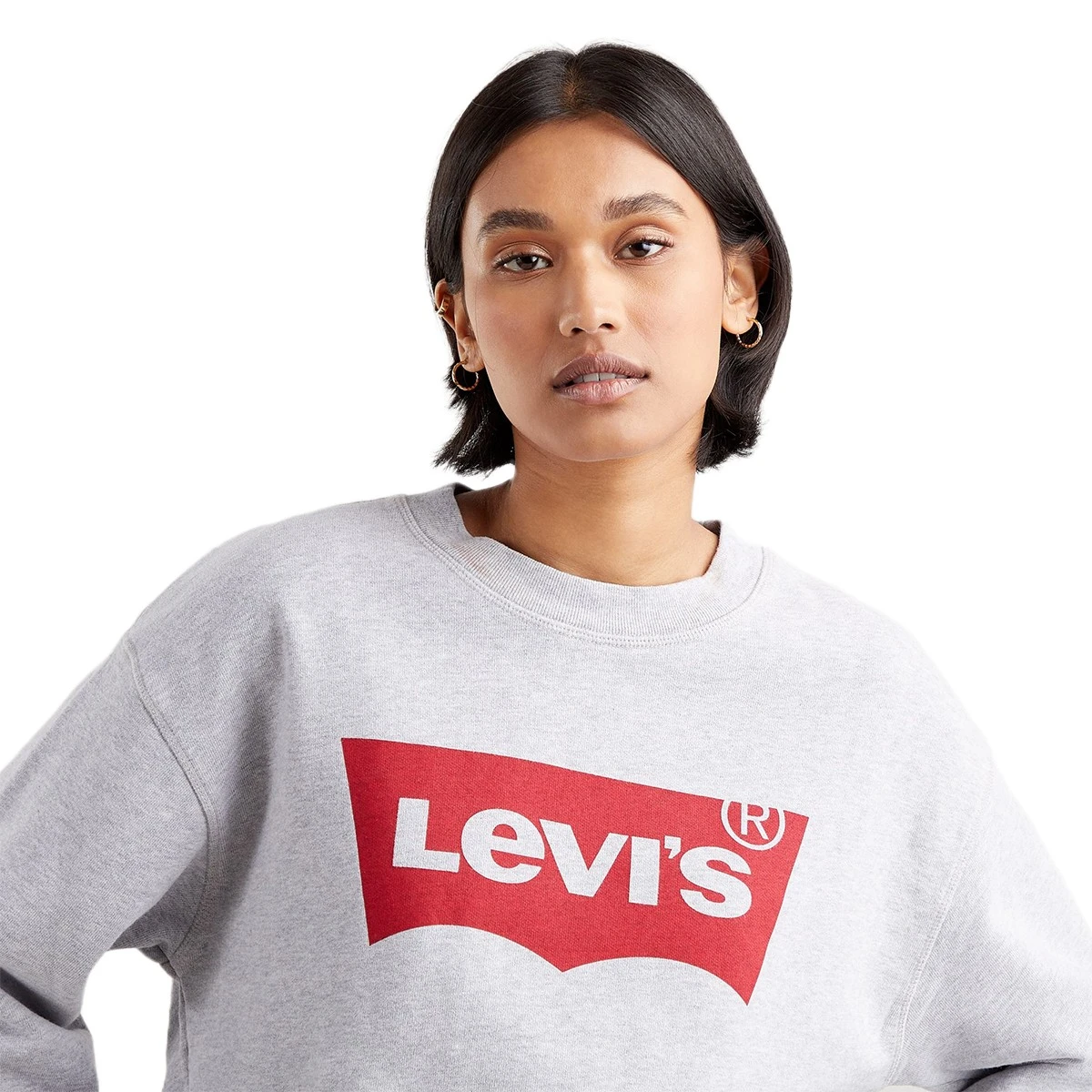 Levi's Dames Standard Crewneck Van Uffelen Mode