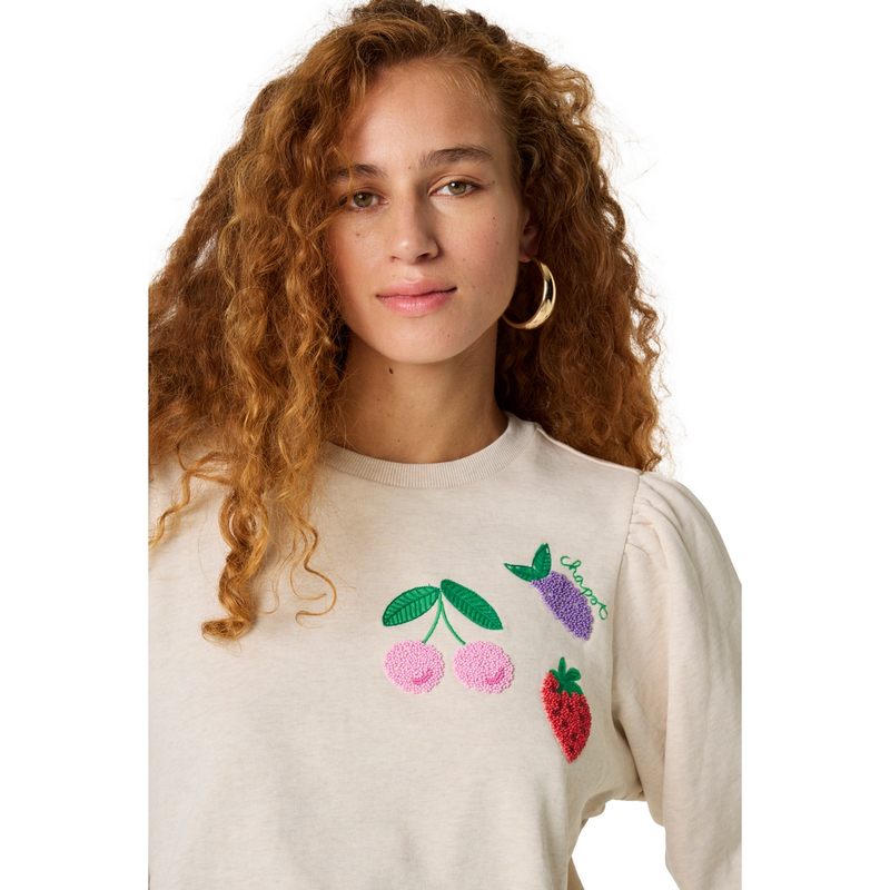 Dames Trui Tina Fabienne Chapot NATUREL
