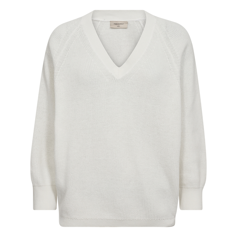 dames trui vhals Freequent OFF-WHITE