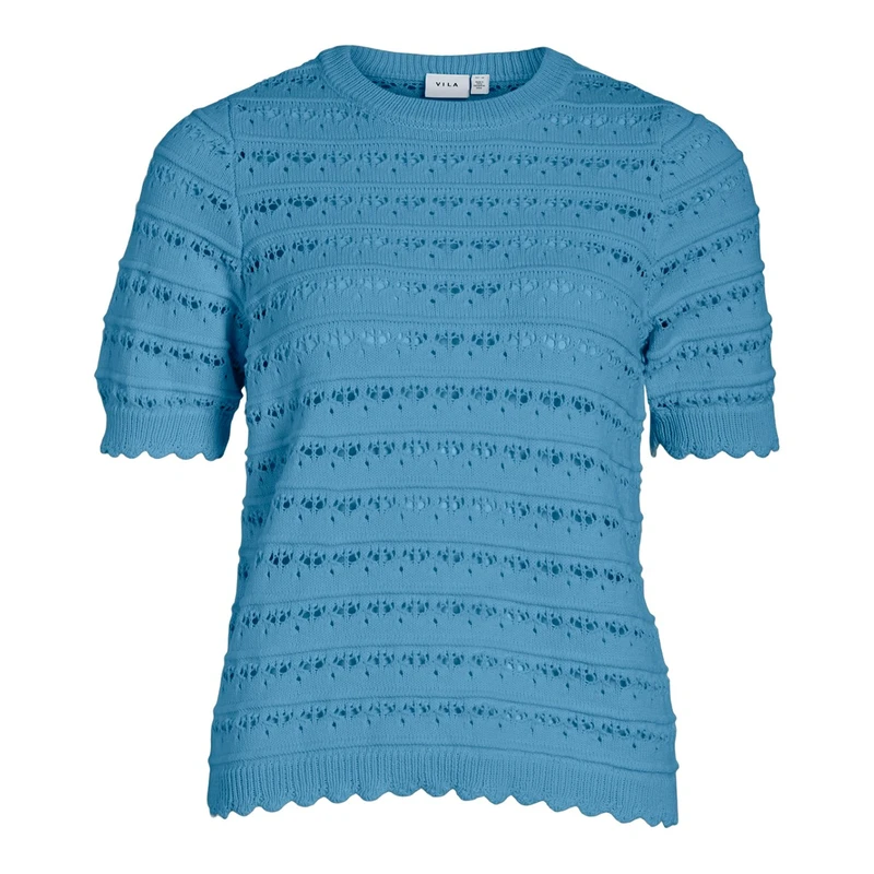 Dames Trui VIDOLISE Vila INDIGO BLUE