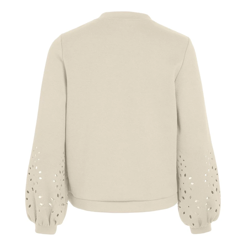 Dames Trui VISIFFEN Vila OFF-WHITE
