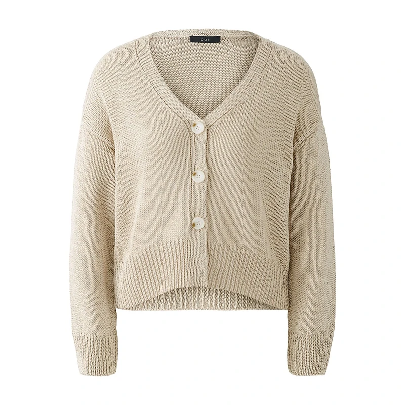 Dames Vest 0093308 Oui BEIGE